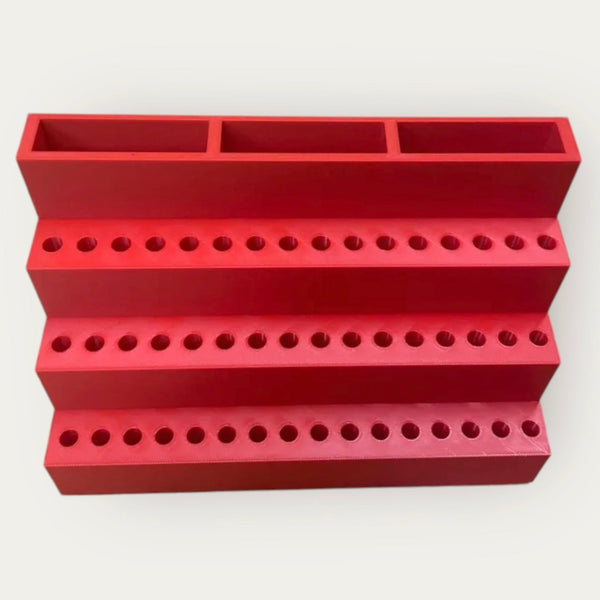 Large 48 Colored Pencil Caddy with Back Storage