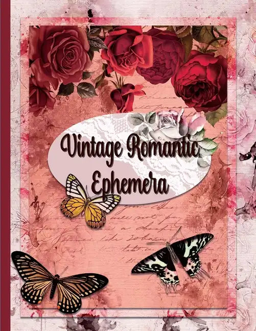 Vintage Romantic Ephemera Scrapbook Paper Shabby Chic Craft Book