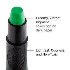 Mixed Media Gel Stick Crayons - 24 Colors