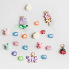 Easter Egg Spring Brights Multicolor Letter Bead Kit