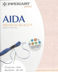 Stern-Aida Splash 14 count Powder Pink 3706/4259