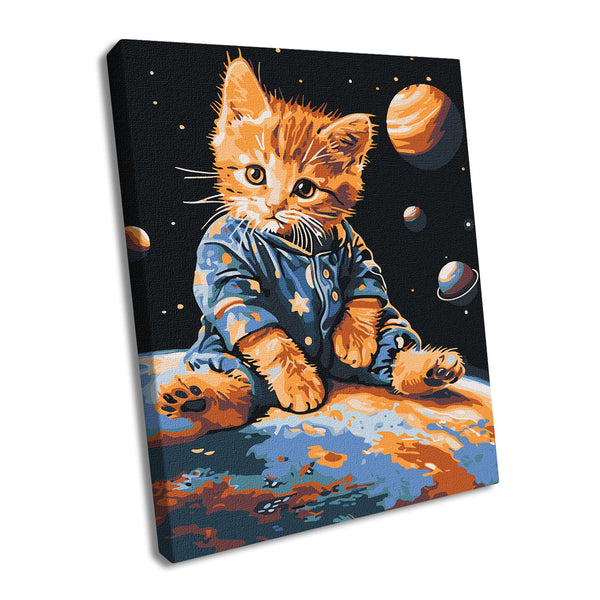 Painting by Numbers kit Star kitten KHO6646