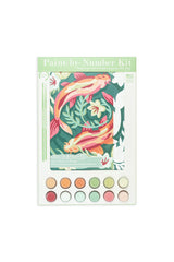 Koi Fish in Pond | 8x10 paint-by-number kit