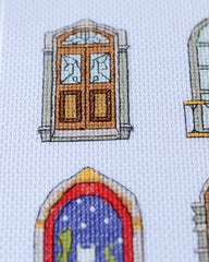 Cross-stitch kit - 9 little cozy tales AH-284