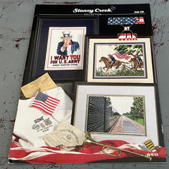 Stoney Creek America At War Book 299 counted cross stitch chart