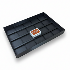 Mini Archival Ink Pad Stackable Storage Tray | Compact Organizer for Craft & Scrapbooking Supplies