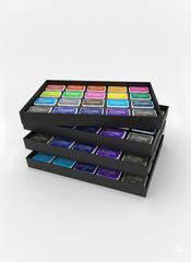 Mini Archival Ink Pad Stackable Storage Tray | Compact Organizer for Craft & Scrapbooking Supplies