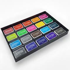Mini Archival Ink Pad Stackable Storage Tray | Compact Organizer for Craft & Scrapbooking Supplies