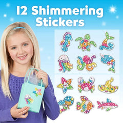 Big Gem Diamond Painting Kit - DIY Mosaic Art & Sticker Craft for Kids