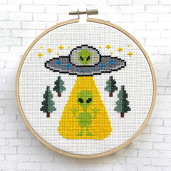 We Are Not Alone Cross Stitch Kit
