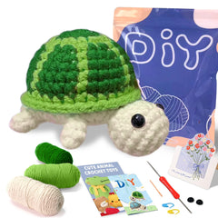 Animal Series Crochet Kit Beginner Starter Set with Instructions