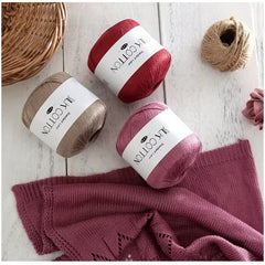 Silk Lace Cotton Milk Yarn 50g Soft Crochet Knitting