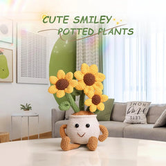 Sunflower Tulip Crochet Starter Kit for Beginners DIY Craft