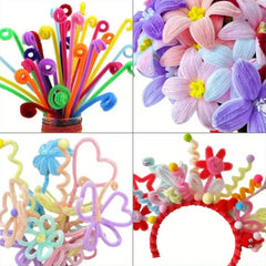 Chenille Stems Pipe Cleaners 30cm DIY Craft Supplies Set
