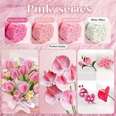 Chenille Stems Pipe Cleaners 30cm DIY Craft Supplies Set