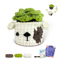 Animal Series Crochet Kit Beginner Starter Set with Instructions