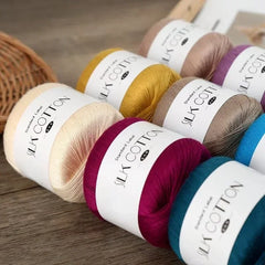 Silk Lace Cotton Milk Yarn 50g Soft Crochet Knitting