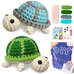 Animal Series Crochet Kit Beginner Starter Set with Instructions