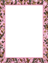 SHAPES ETC. Designer Paper -  Pink-O-Ween Spooky Camo  (30 Sheet Package)