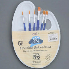 Drawing Artist Gouache Brush Student Art Painting Supplies Oil Painting Palette Art Oval Palette Brush Set Watercolor Tray