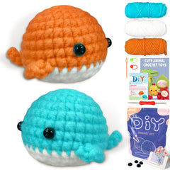 Animal Series Crochet Kit Beginner Starter Set with Instructions