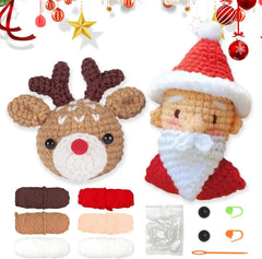 Animal Series Crochet Kit Beginner Starter Set with Instructions