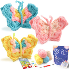 Animal Series Crochet Kit Beginner Starter Set with Instructions