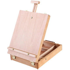 Artist Beech Drawing Supplies Desktop Art Oil Paint Easel Sketch Box Painting Supplies