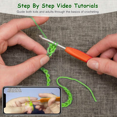 Crochet Kit for Beginners DIY Knitting Supplies