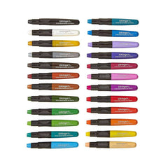 Mixed Media Gel Stick Crayons - 24 Colors