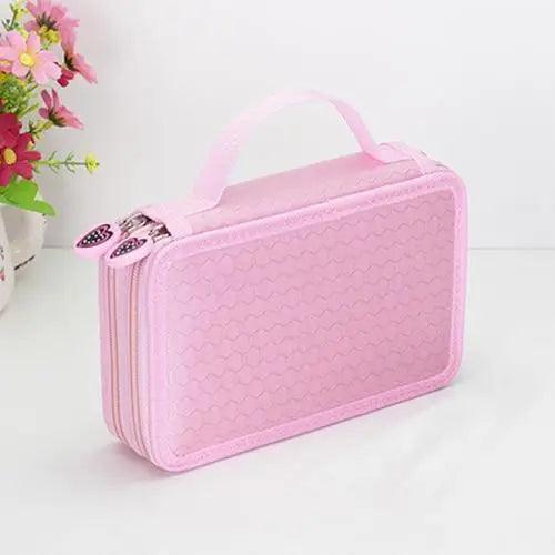 Large Multifunction Pencil Case With Compartments Capacity Pencil Case Colored Pencil Pouch Bag Portable Pencil Holder Stationery Organizer
