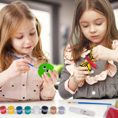 ArtCreativity Shell Painting Kit Kids Craft Supplies Creative Fun Ages 3+
