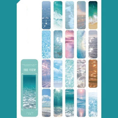 Sheets Scrapbooking Deco Craft Paper Bookmark For Teachers Students Classroom Rewards Supplies Page Markers Assorted Book Markers Durable Magnetic Page Clip For Students Teachers Reading