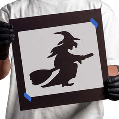 Witch Stencil